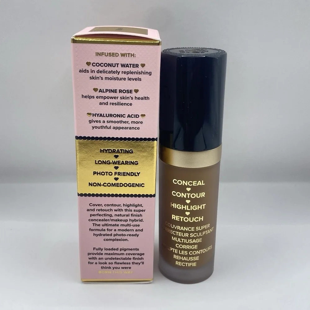 Too Faced Born This Way Multi Use Sculpting Concealer - Maple - New Full Size